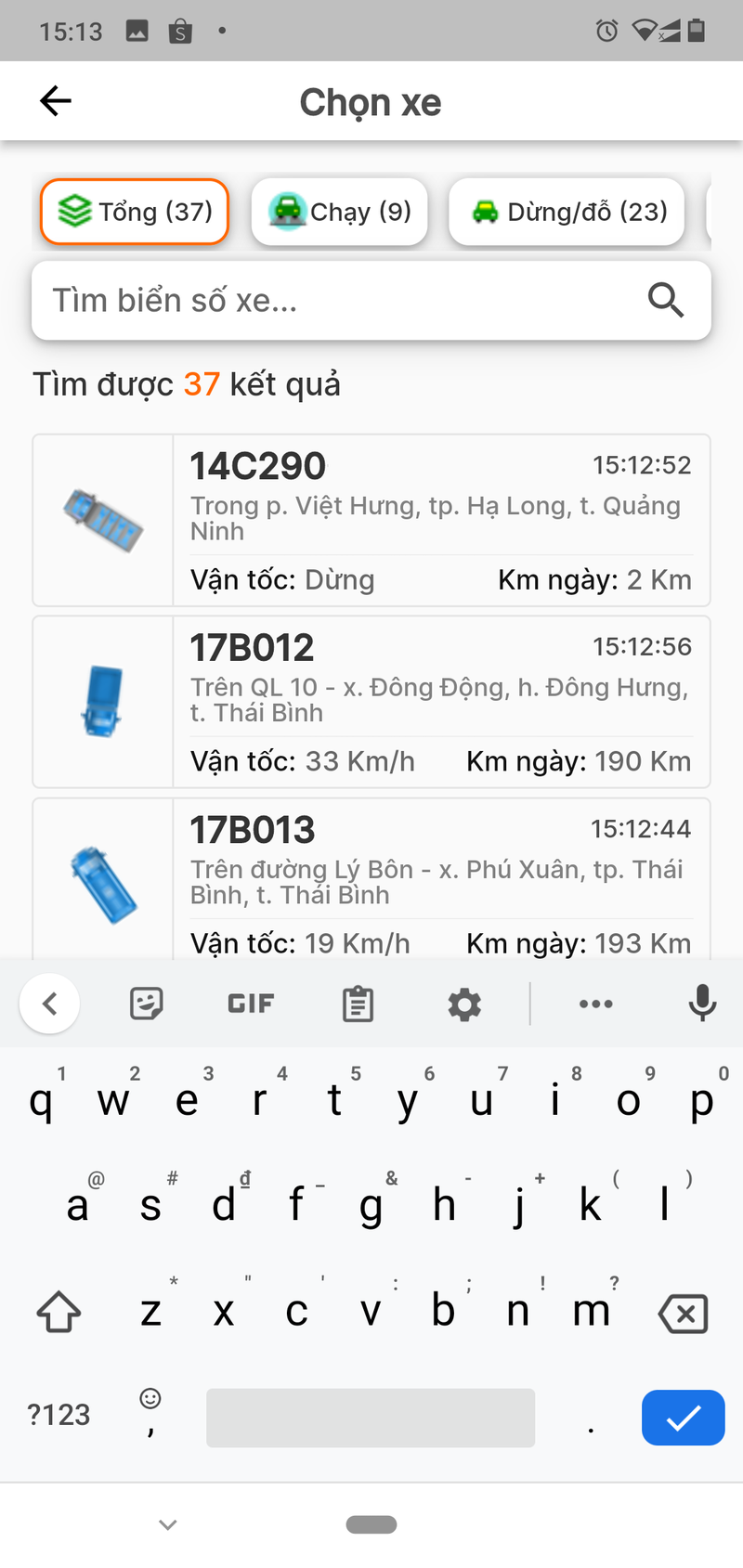 trackingvn theo doi xe
