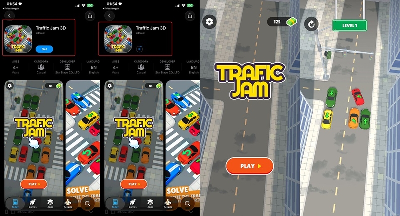 Tải game Traffic Jam 3D cho thiết bị iOS