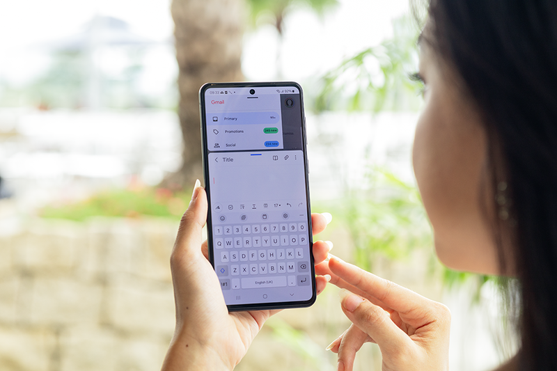 Trải nghiệm bền bỉ với Samsung Galaxy M55 8