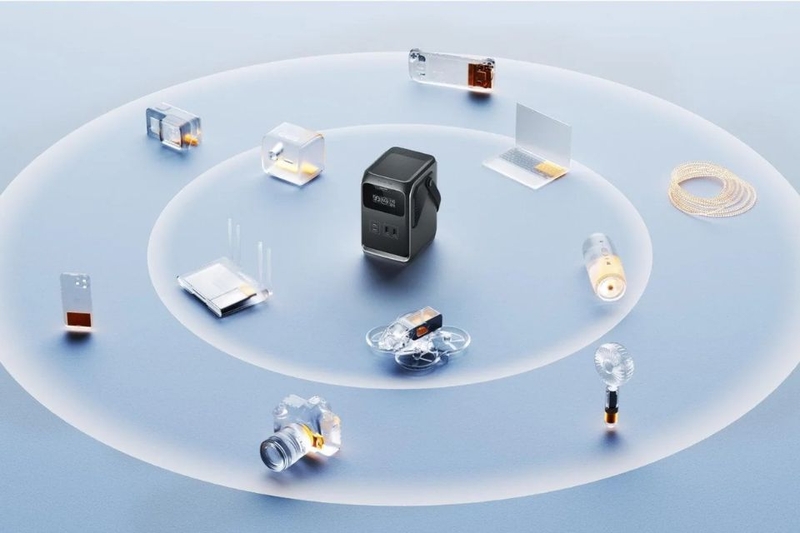 Trạm điện di động Ecoflow Trail 200 công suất 220W, dùng được cho nhiều thiết bị