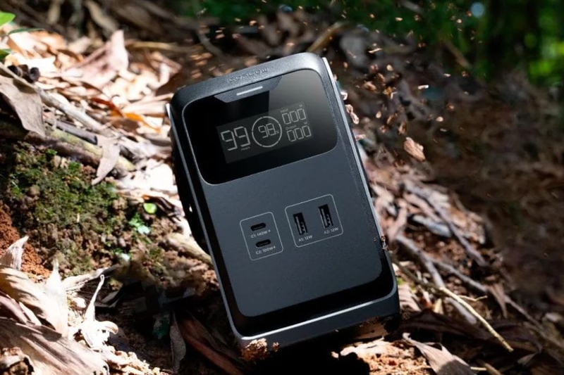 Trạm điện di động Ecoflow Trail 200 kết cấu bền bỉ cho mọi điều kiện