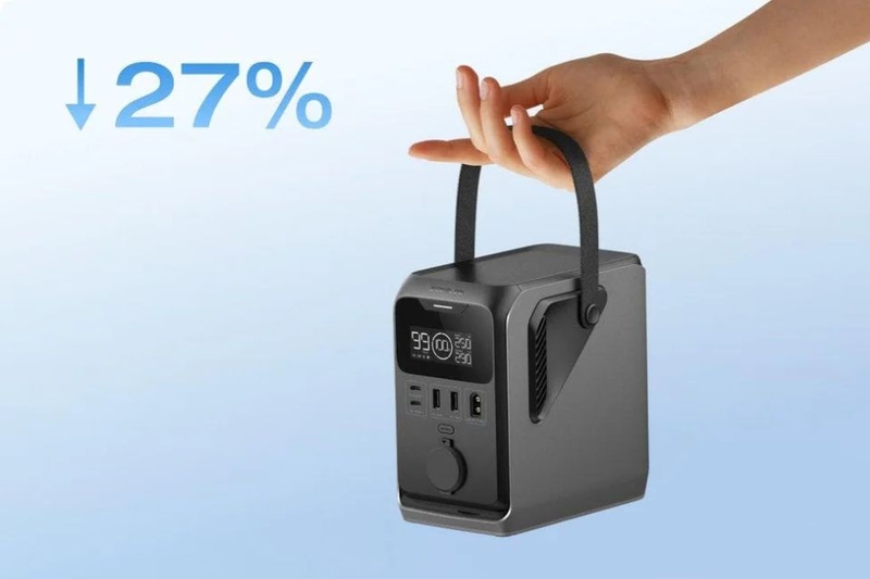 Trạm điện di động Ecoflow Trail 300 thiết kế siêu nhỏ gọn và nhẹ nhàng