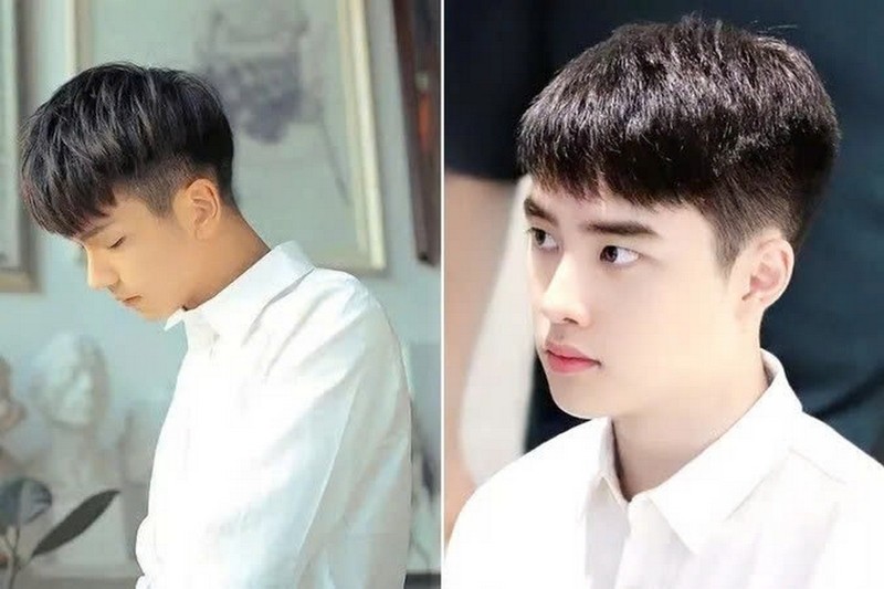 Trán cao để tóc gì ảnh 7