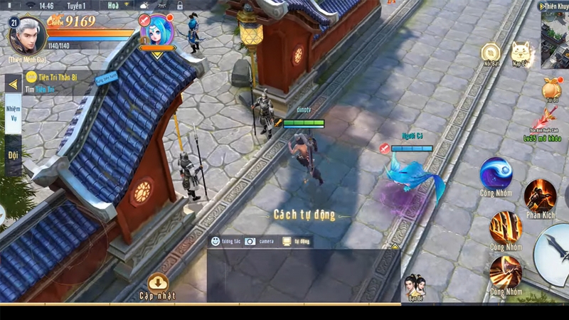 Trấn Ma Khúc Mobile còn gây ấn tượng bởi chất lượng đồ hoạ