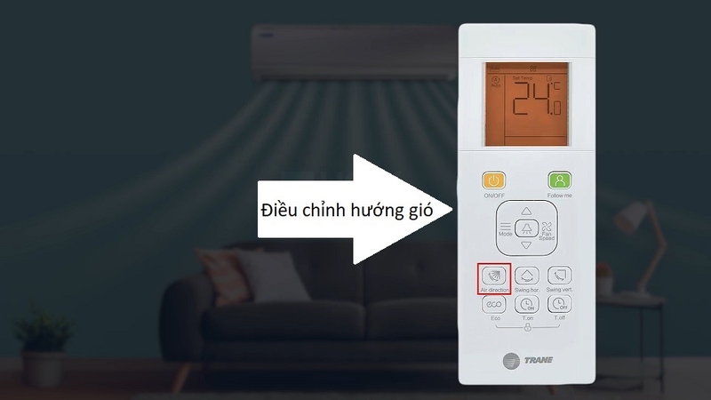 Cách chỉnh hướng gió và tốc độ quạt