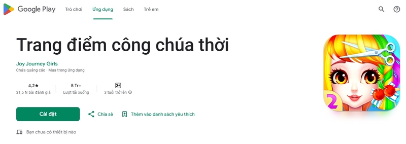 Trang điểm công chúa thời 1