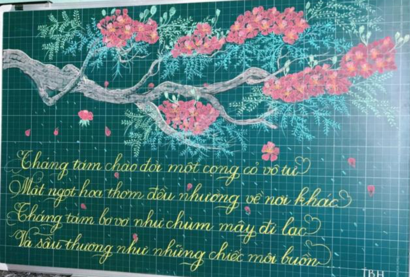Thêm các chi tiết như hoa văn, lá cây