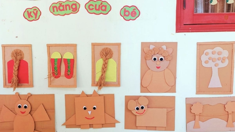 trang trí lớp mầm non theo hướng mở 21