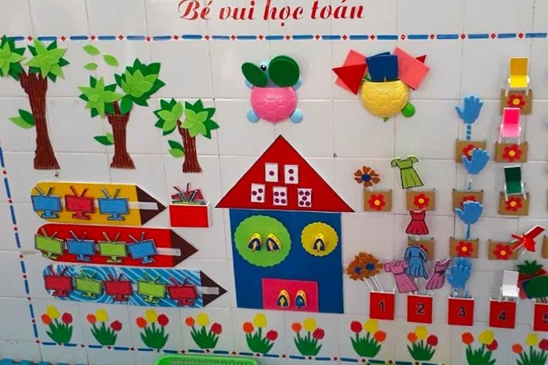 trang trí lớp mầm non theo hướng mở 36