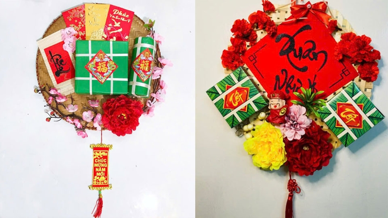 trang trí lớp học Tết Nguyên đán 8