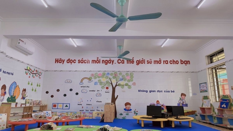 trang trí lớp mầm non theo hướng mở 8