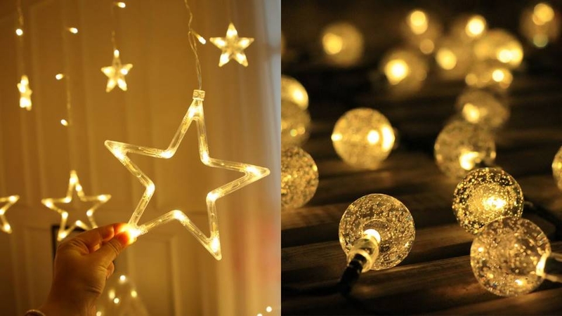 Sử dụng đèn nháy để trang trí nhà đẹp đón Tết là một ý tưởng sáng tạo và hiện đại