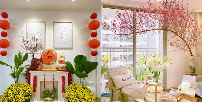 Những ý tưởng trang trí ngày tết thú vị