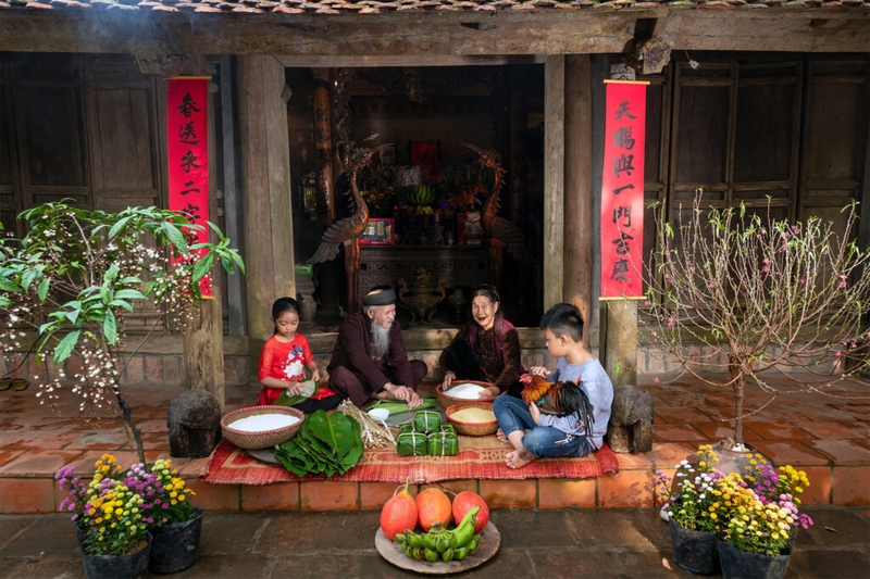 trang trí nhà tết 16