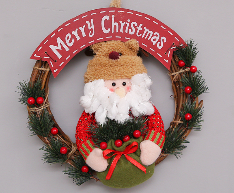 trang tri noel voi vong nguyet que