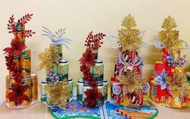 trang trí tháp bia ngày Tết ảnh 8