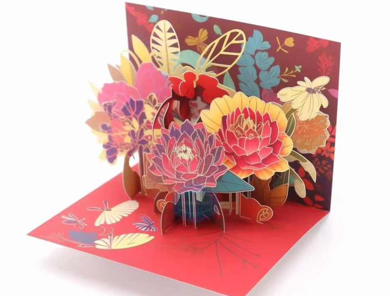 Trang trí thiệp Tết ảnh 6