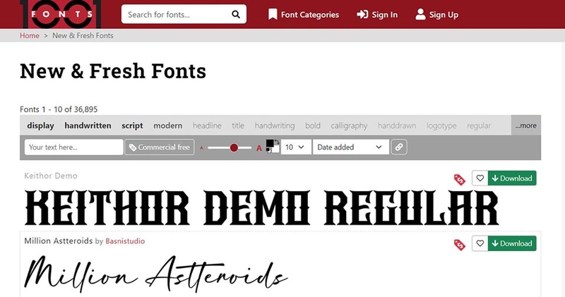 Web font chữ đẹp - 02