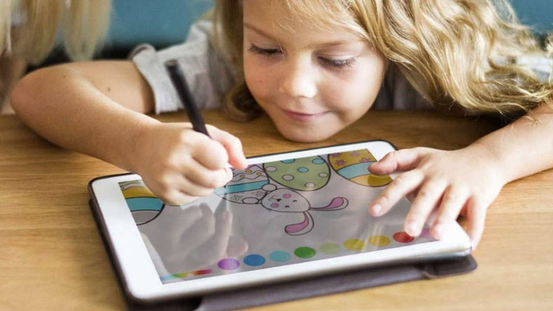 Tranh tô màu kỹ thuật số ngày càng phổ biến