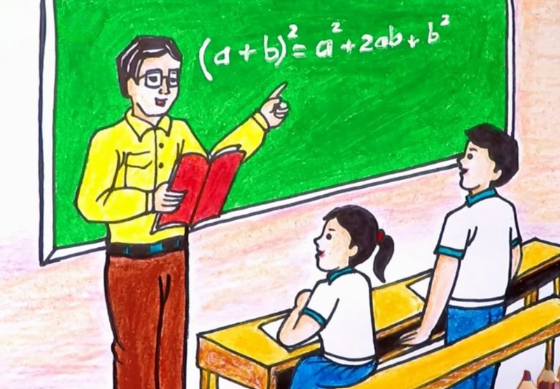 tranh vẽ 20/11 ảnh 13