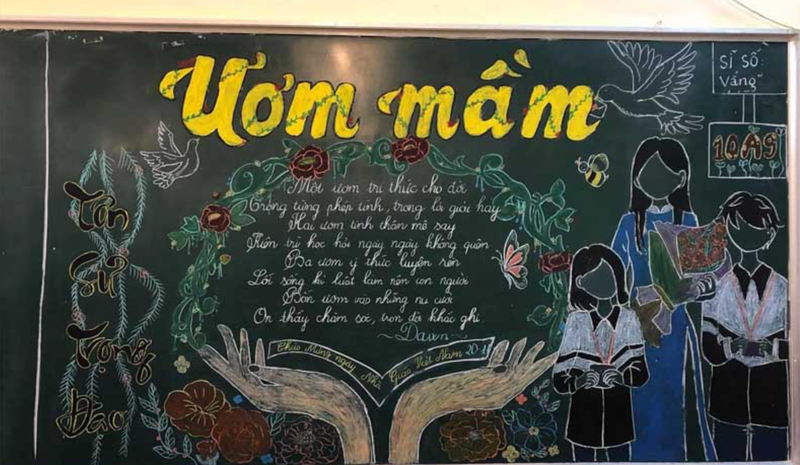 tranh vẽ 20/11 ảnh 35