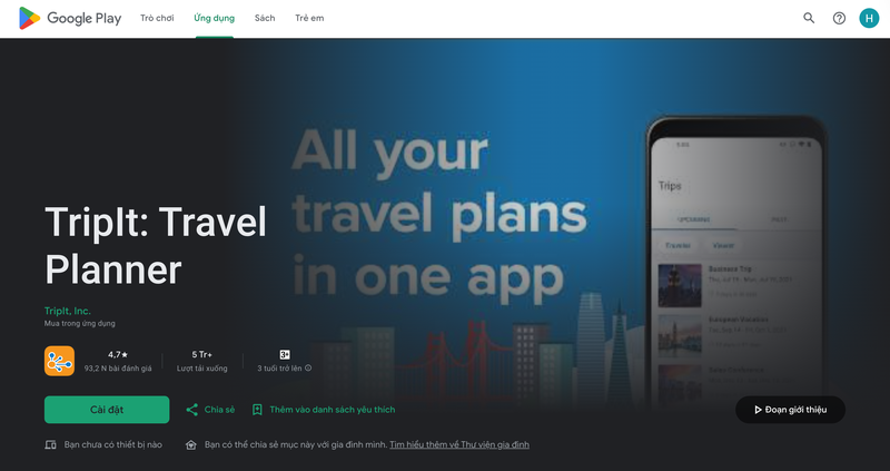 Travel Planner - Hình 1