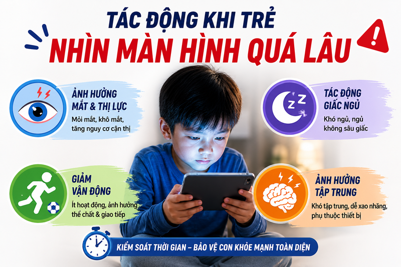Trẻ con nên nhìn màn hình giải trí bao lâu - hình 7