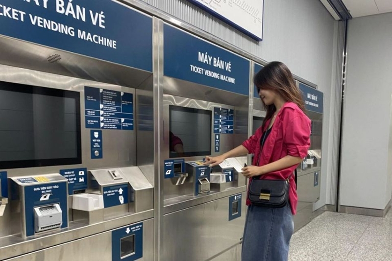 Hướng dẫn cách mua vé và thanh toán cho trẻ tại Metro số 1