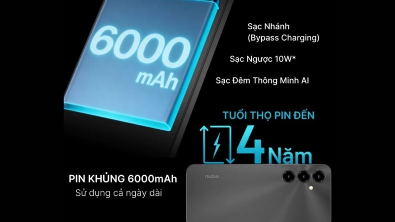 Trên tay Nubia V80 Max 5