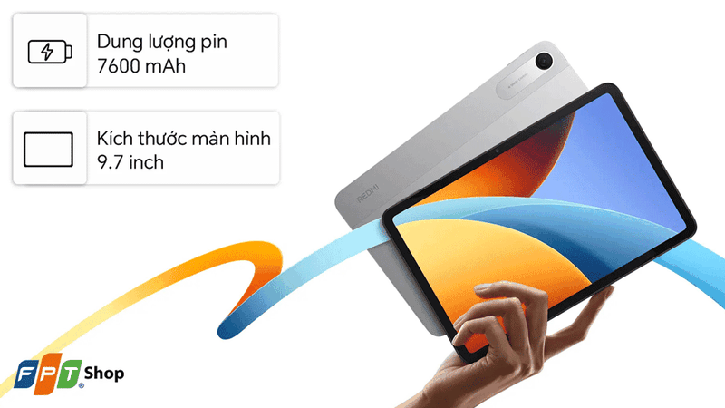 Redmi Pad 2 9.7 inch cho cảm giác cầm nắm thoải mái