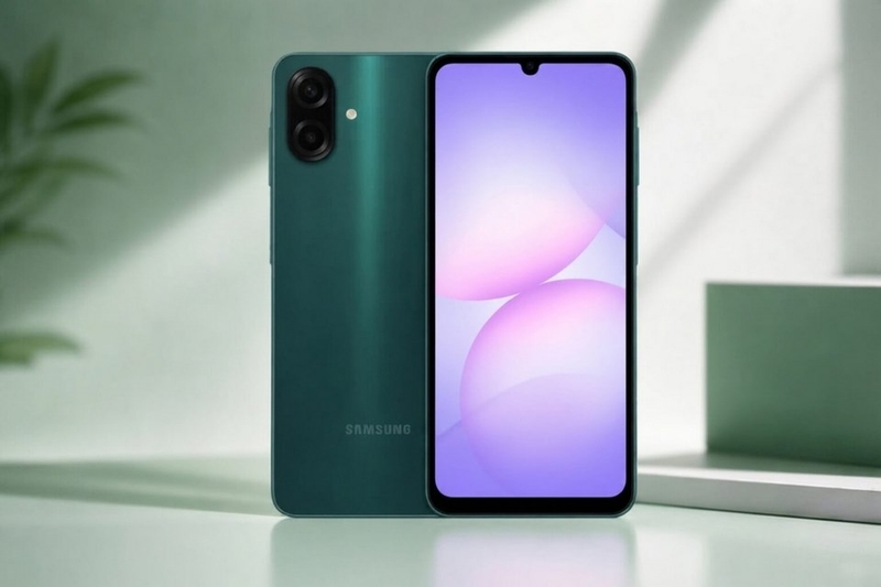 Trên tay Samsung Galaxy A08 với màn hình rộng rãi