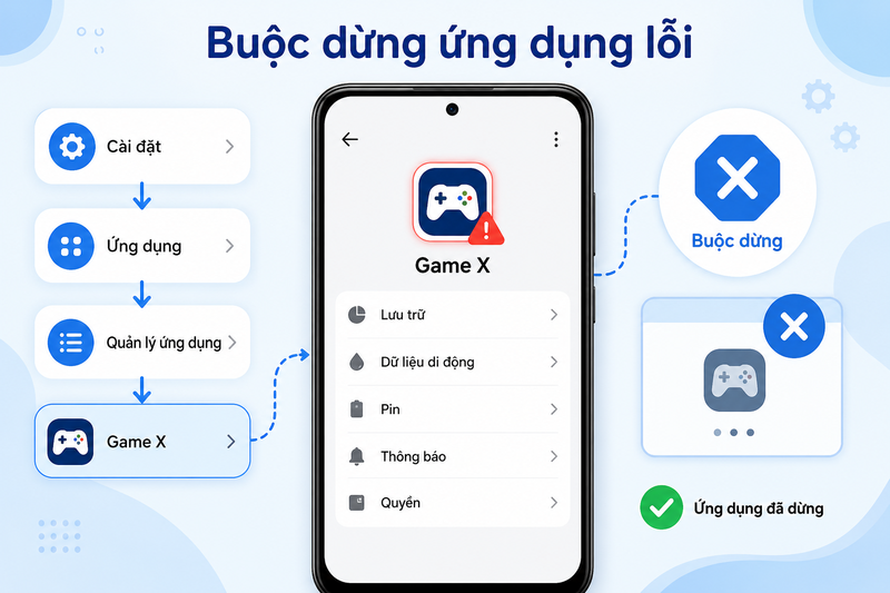 treo máy điện thoại Android ảnh 10