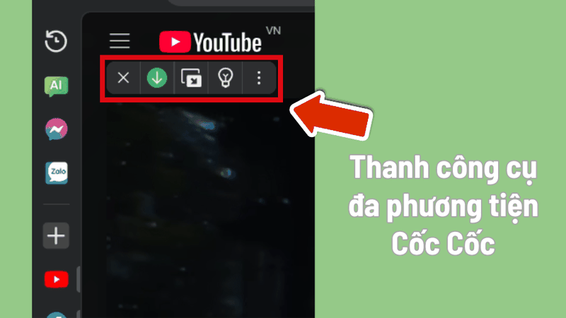 Khả năng tải video là điểm mạnh lớn của Cốc Cốc