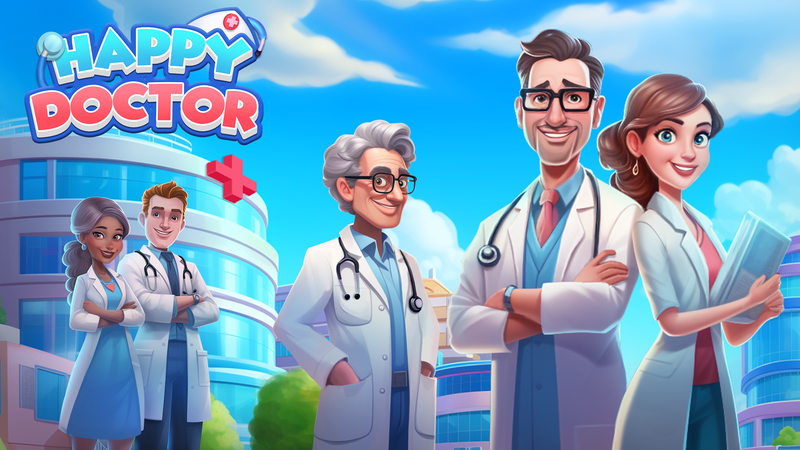 happy doctor
