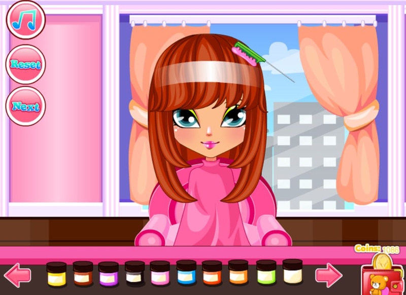 beauty hair salon game