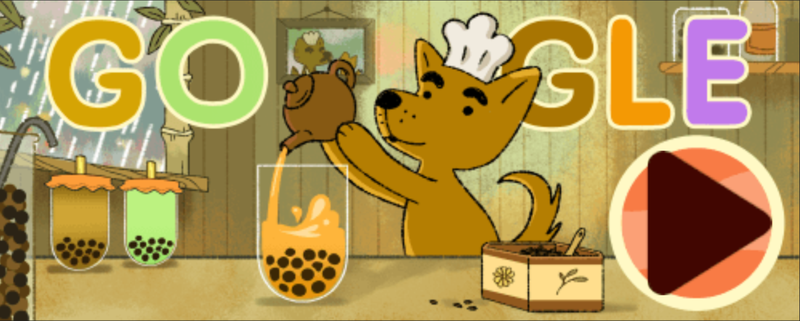 trò chơi làm trà sữa trên google - Hình 1