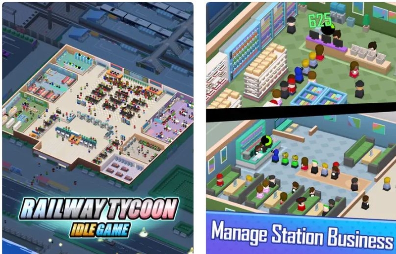 railway tycoon idle game
