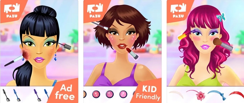 Top trò chơi trang điểm cho búp bê dành cho các bé gái, lối chơi cuốn