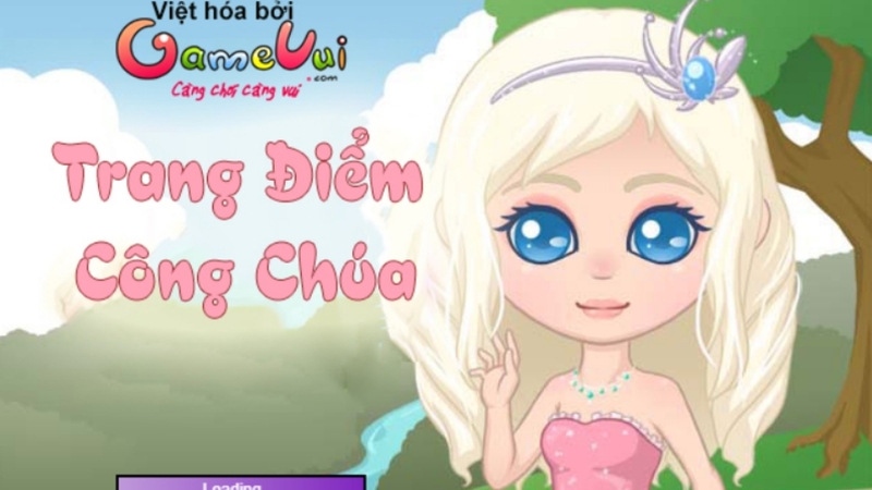Game dành cho những chuyên gia makeup với bộ dụng cụ được cung cấp sẵn
