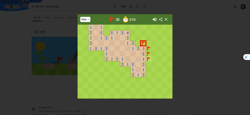 trò dò mìn trên google hình 5