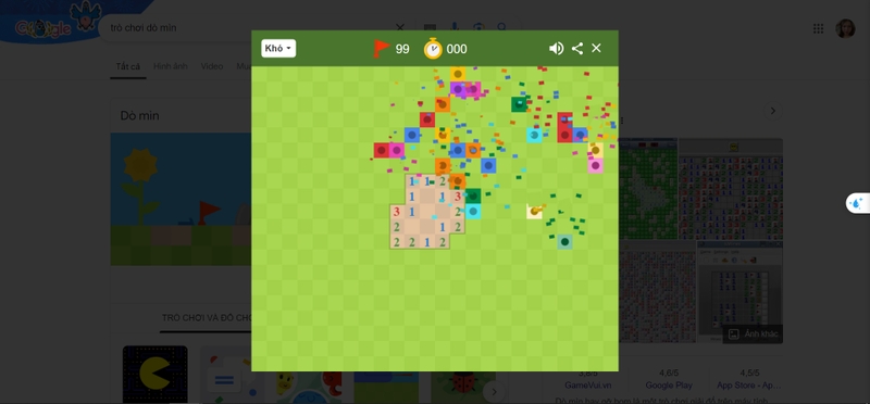 trò dò mìn trên google hình 6
