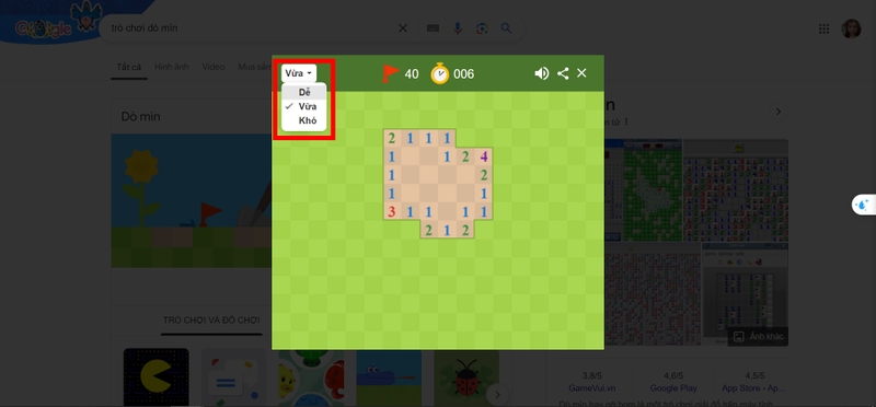 trò dò mìn trên google hình 4