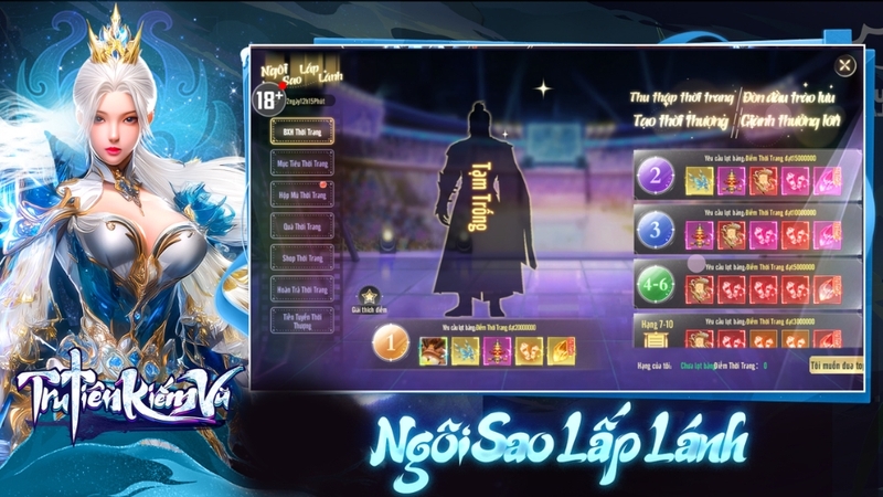 Hệ thống chiến trường đa dạng và kịch tính