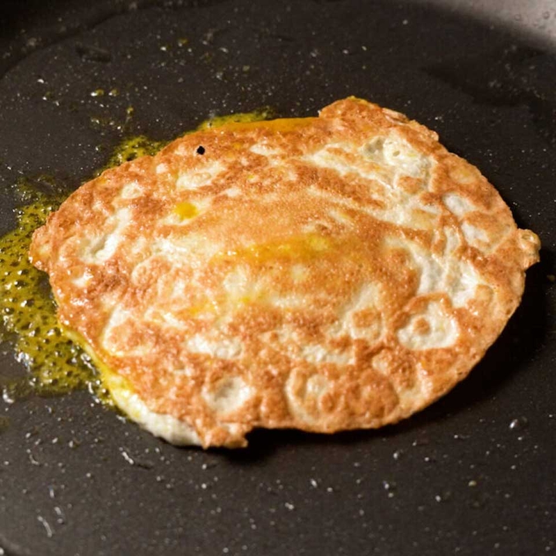 Trứng chiên chay - 03