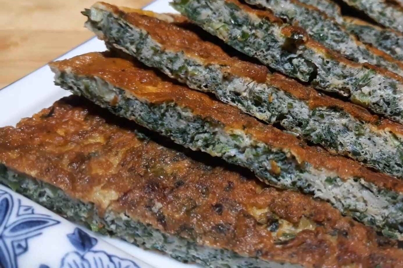 trứng chiên lá lốt hình 10