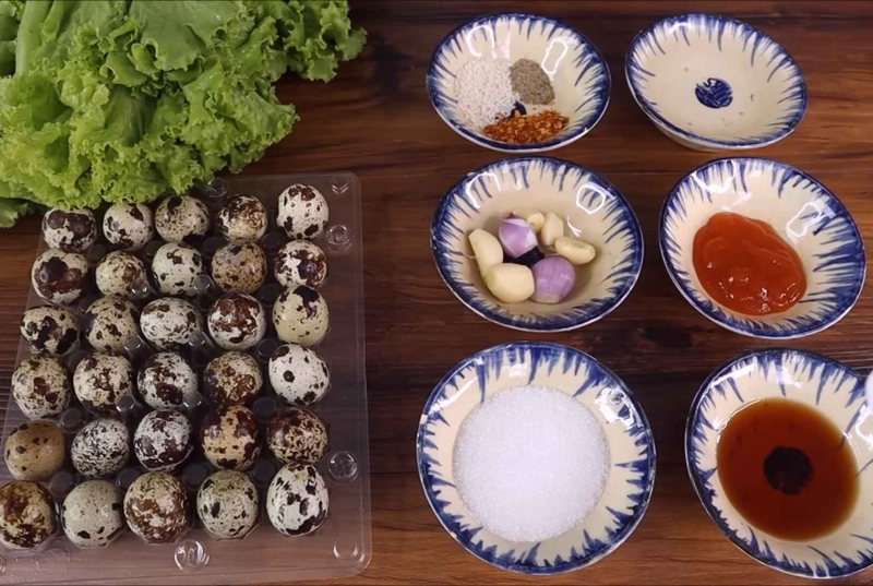 trứng cút rim mắm hình 1