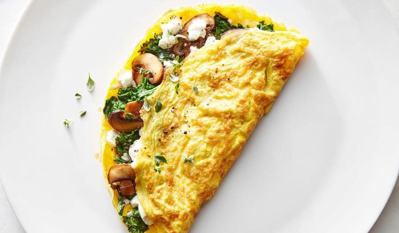 trứng đúc nấm rán 1