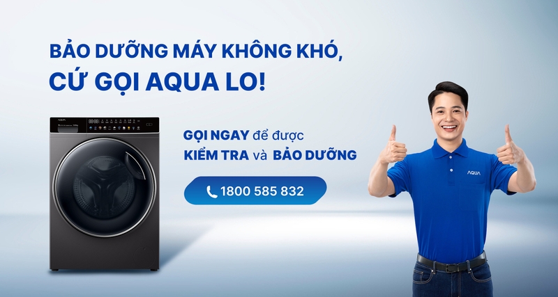 trung tâm bảo hành máy giặt aqua 10