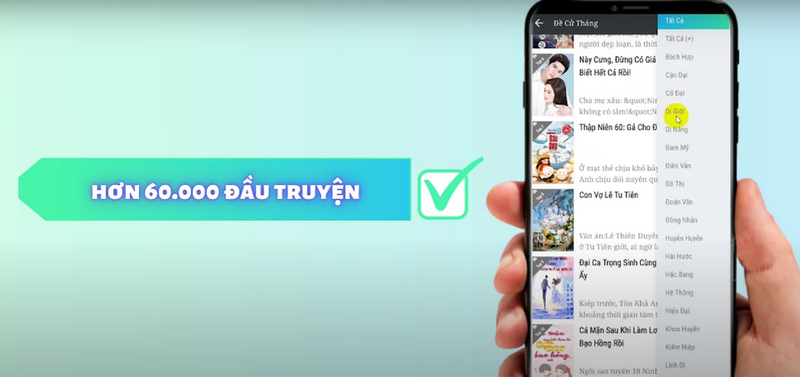 Ứng dụng TruyenHD là một nền tảng đọc truyện tranh