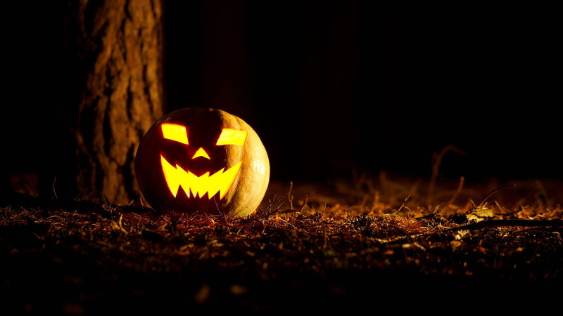 Trang trí đèn Jack-o’-Lantern
